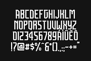 Melaka - Sports Typeface, a Font by FirmanHendika (Thumbnail 3 of 4)