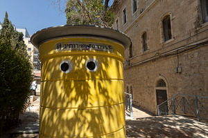 A bright yellow, an Architecture Photo by Imaginarium