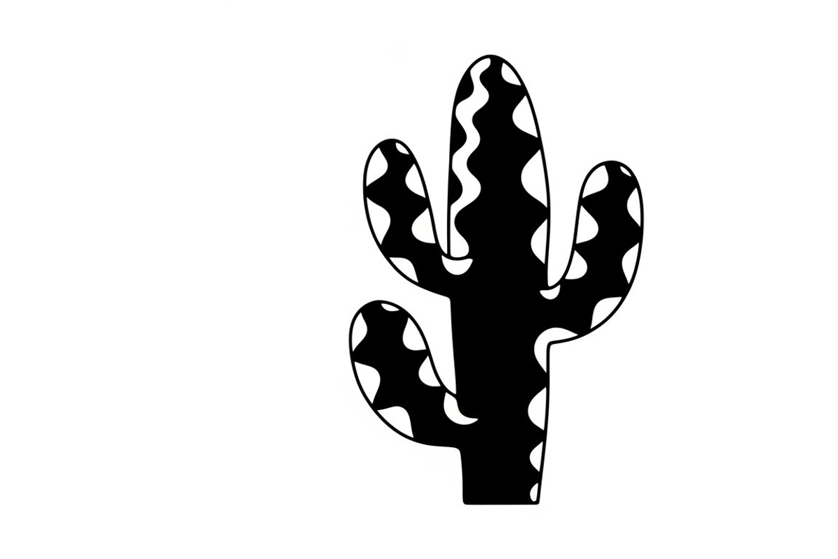 collection desert cactus silhouettes, an Illustration by Amazin_art (Photo 11 of 33)