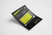 Dark DJ Press Kit / EPK Template, a Stationery Template by vinyljunkie (Thumbnail 5 of 5)