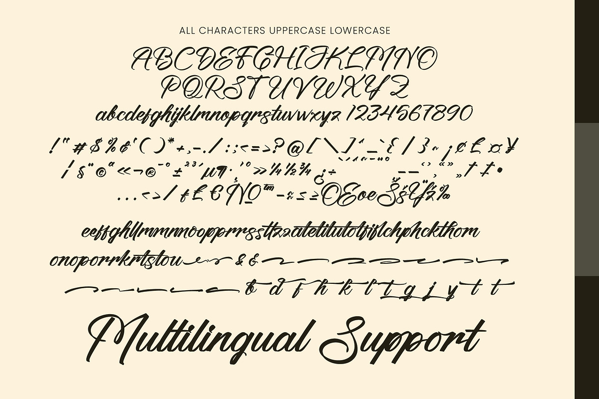 Blush Ateliny, a Script Font by operatype.co (Photo 8 of 8)