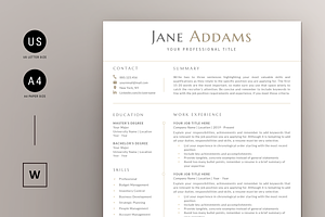 Professional Resume & Cover Letter