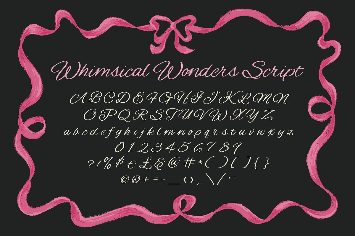 Whimsical Wonders Font Trio, a Font by ReveryWorks (Photo 19 of 20)