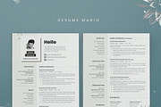 Resume Template for Word, a Resume Template by Estartshop (Thumbnail 5 of 5)