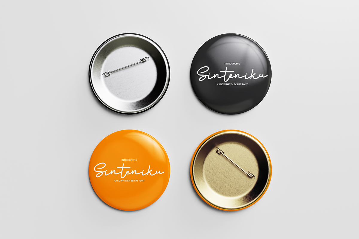 Sinteniku, a Script Font by almazstudio (Photo 4 of 10)