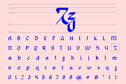Byofine Gothic Display Typeface, a Blackletter Font by Designsation (Thumbnail 7 of 10)