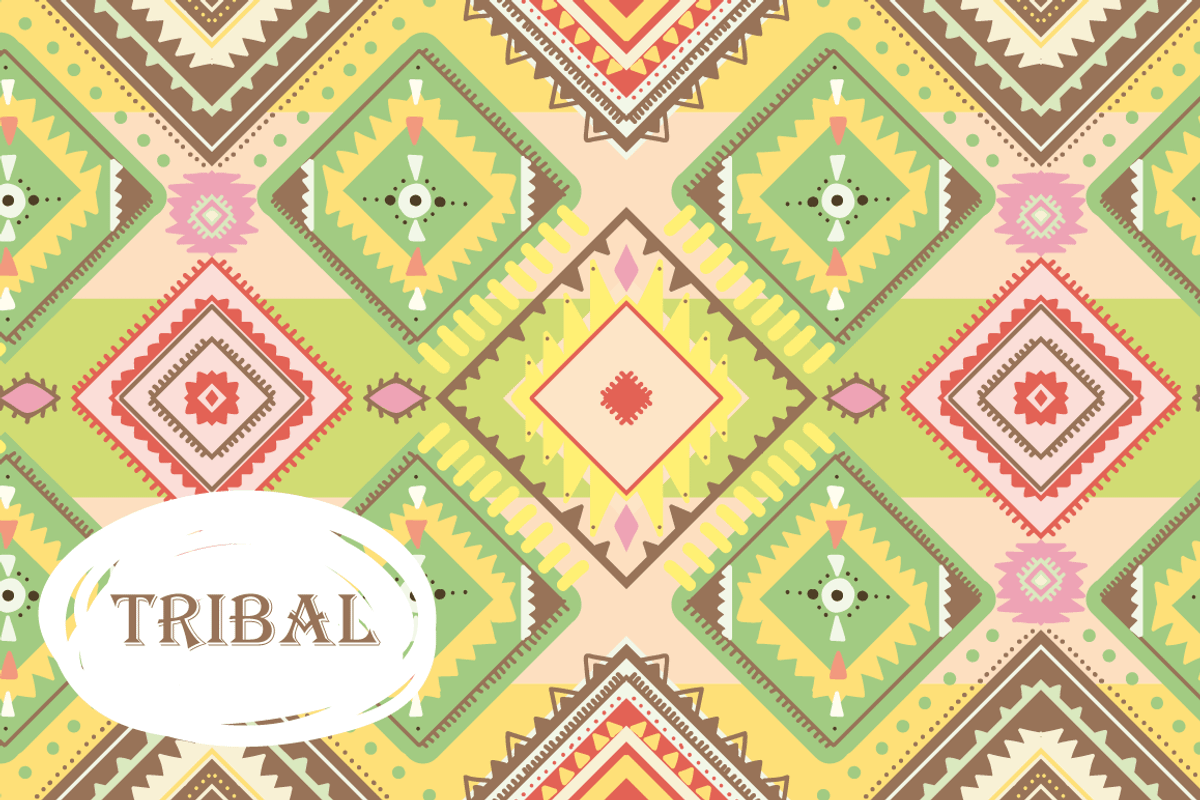 Tribal patterns, a Pattern Graphic by Art Sproot (Photo 1 of 2)