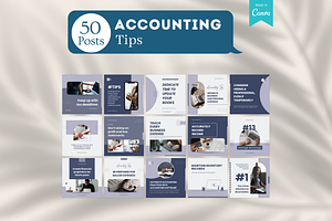 Accountant Posts - Canva Templates