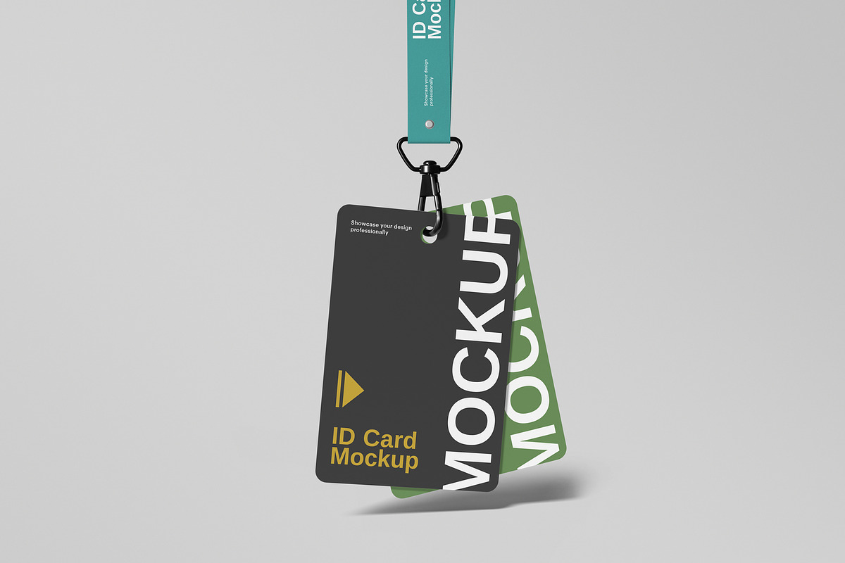 ID Card Mockups, an Advertising Mockup by graphiccrew (Photo 5 of 10)