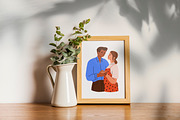 Happy love couples hugging set, a Person Illustration by Good Studio (Thumbnail 9 of 10)