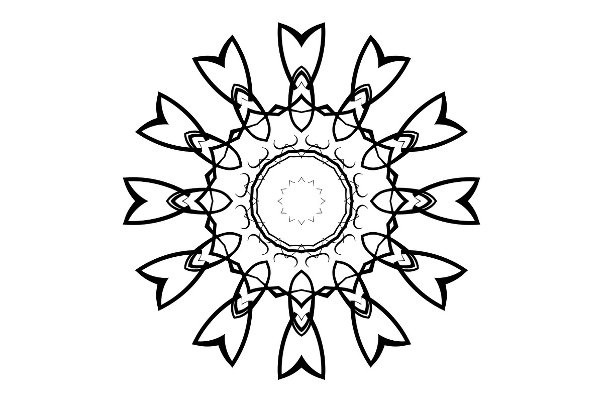 Spiritual Mandala Artwork Bundle, a Decorative Illustration by NJ Himel (Photo 104 of 104)