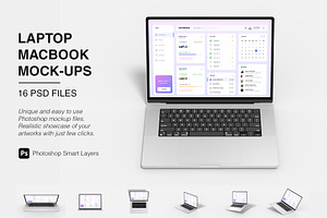 Laptop Macbook Mockup Bundles