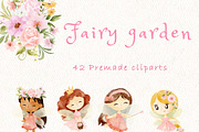 Fairy garden clipart, an Illustration by heyiamalice (Thumbnail 3 of 12)
