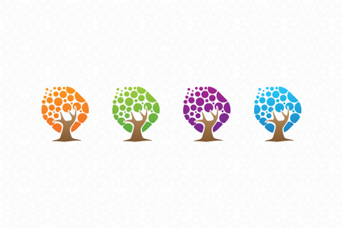 bubble Tree Logo, a Branding & Logo Template by The Branding Fusion