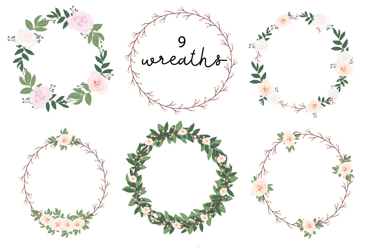 Rose Gold Wedding DIY Bundle Set, a Decorative Illustration by MooBeer (Photo 6 of 8)
