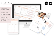 Momprenuer Planner Canva Indesign, a Magazine Template by VanessaRyan.co (Thumbnail 1 of 3)