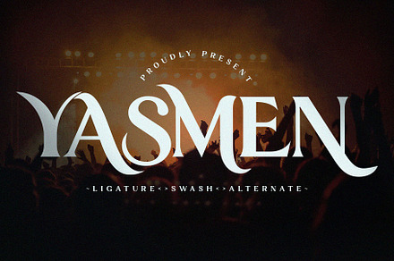 Yasmen Modern Ligature, a Serif Font by Font Kingdom
