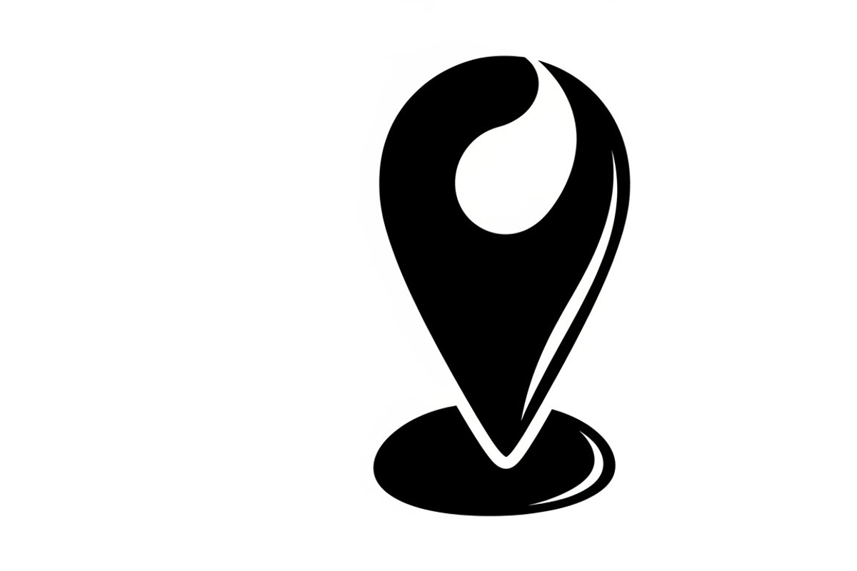 Modern location pin silhouettes, an Illustration by Amazin_art (Photo 9 of 31)