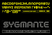 Sygmante – Modern Sci-Fi Display, a Sans Serif Font by Drizy (Thumbnail 4 of 10)
