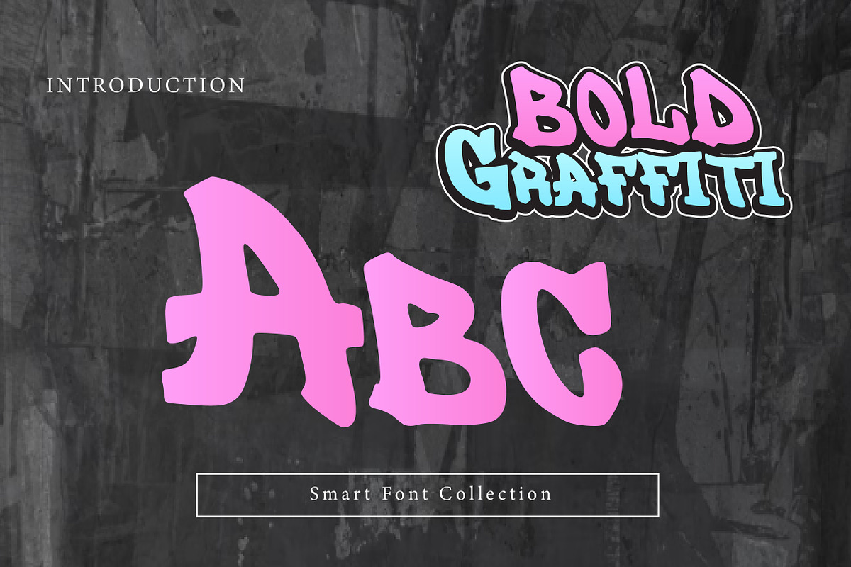 Bold graffiti, a Slab Serif Font by Wow Magic (Photo 2 of 3)