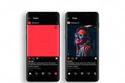 Instagram Template Mockup 2022 XD, a Social Media Template by Dilshod Sobirov (Thumbnail 3 of 16)