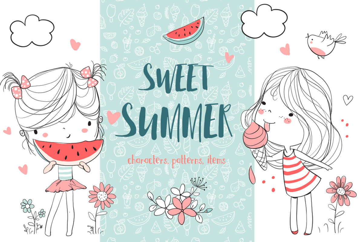 Sweet summer, a Food Illustration by Natalia Skripko (Photo 1 of 5)