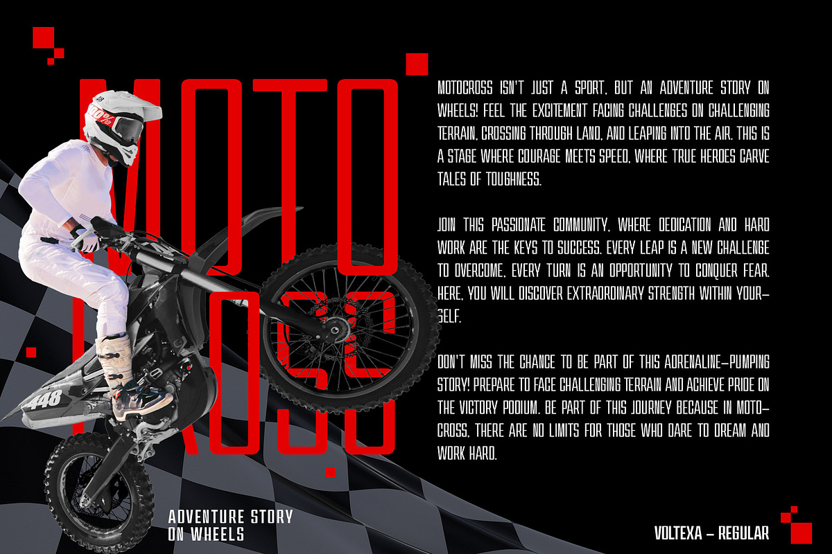 Voltexa, a Sans Serif Font by Ardyanatypes (Photo 4 of 12)