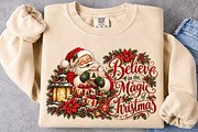 Believe In The Magic Of Christmas, a Seasonal Illustration by Craft Nest (Thumbnail 5 of 6)