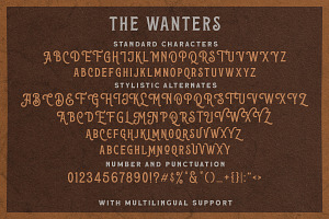 The Wanters - Display Typeface