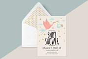 Baby Shower Invitation Templates, a Card Template by Pixejoo (Thumbnail 2 of 5)