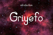 Griyefo font, a Font by khalwa.studio (Thumbnail 1 of 9)
