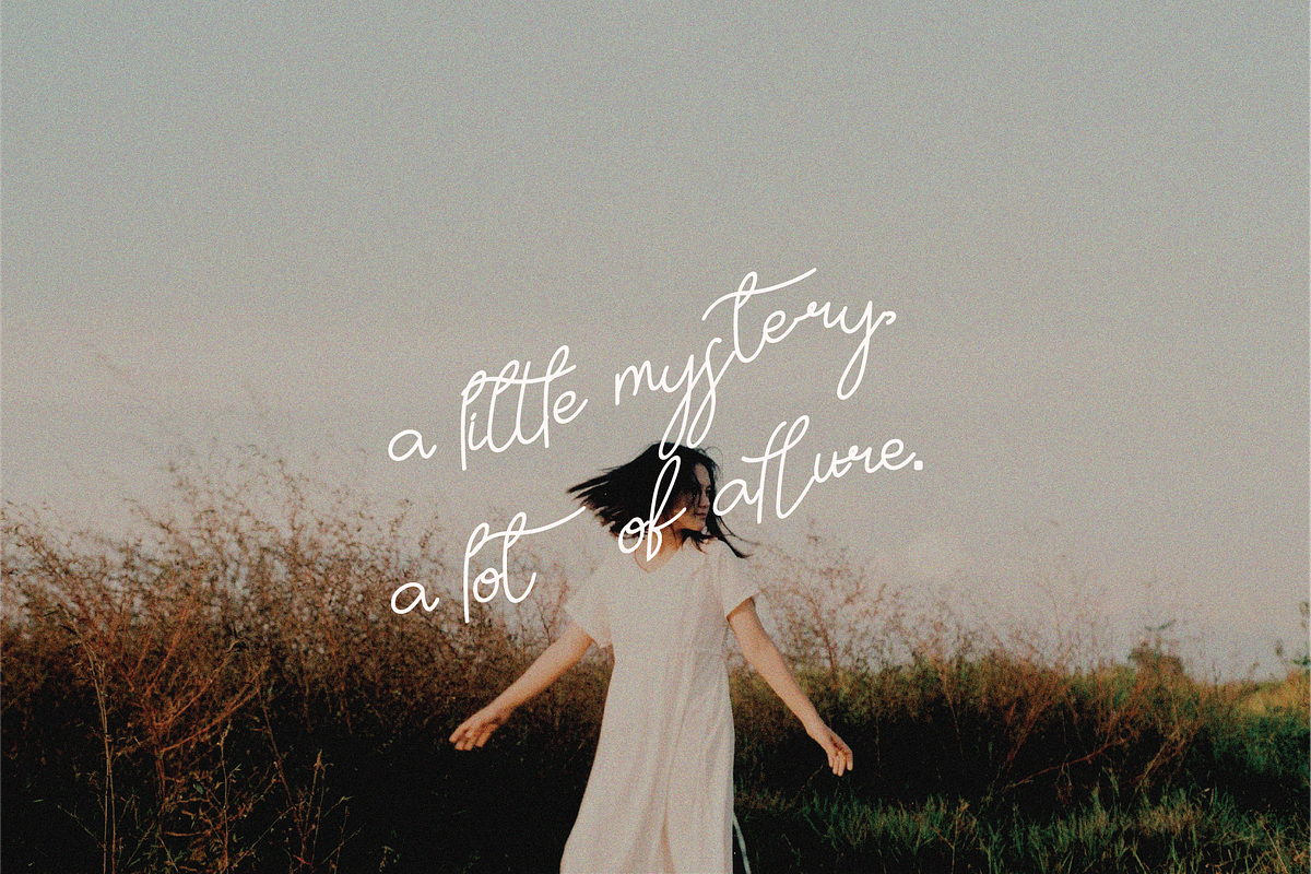 Thalissa Script, a Script Font by Berdansabersama (Photo 8 of 9)