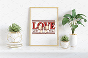 Coquette Valentines Love Design PNG, a Graphic by Libby Wishes (Thumbnail 4 of 7)