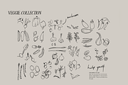 Hand drawn vegetable Illustrations, a Food Illustration by GFB Studio (Thumbnail 6 of 7)