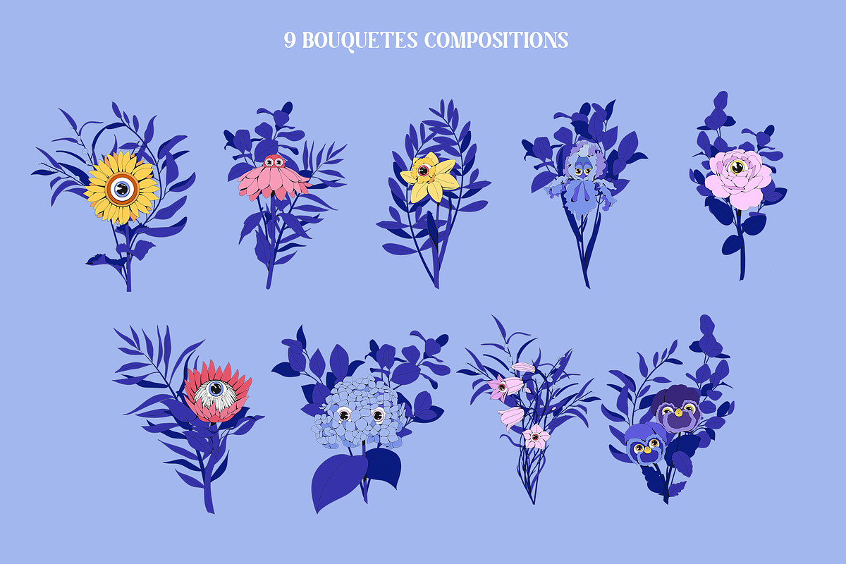 Suspicious Flowers: illustrations, an Illustration by marmarina (Photo 4 of 13)