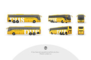 Bus Mockup Set, a Product Mockup by Country4k (Thumbnail 4 of 4)