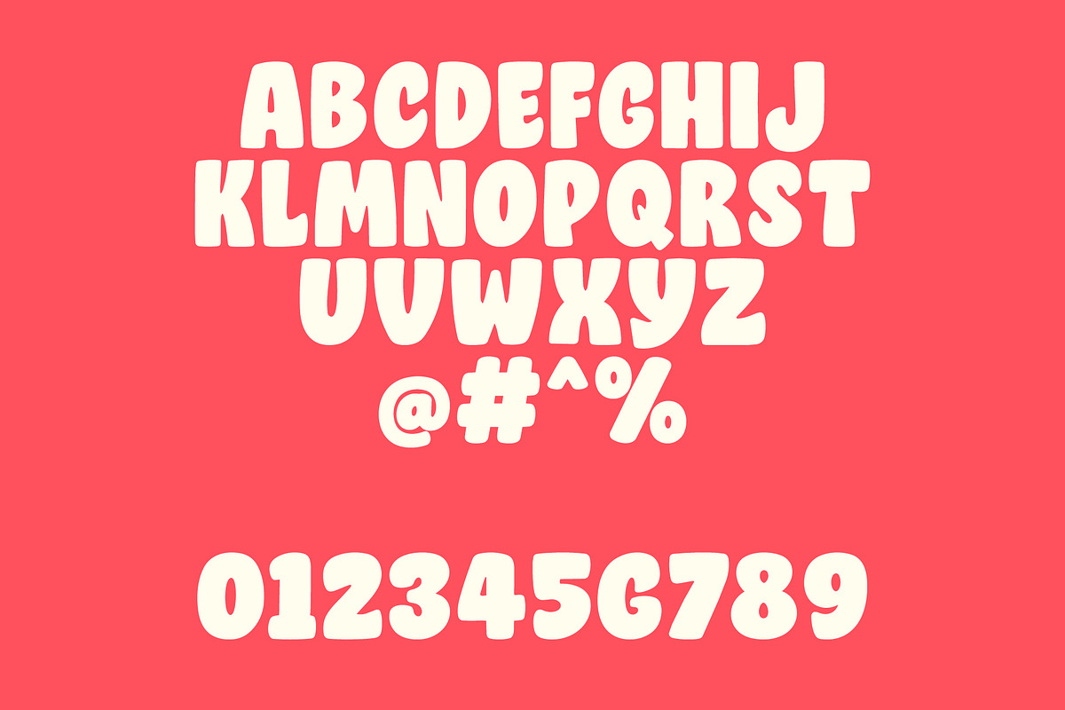 Bopeluna | Bold Playful Display Font, a Sans Serif Font by Koplexs Studio (Photo 8 of 10)