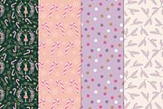 Sugarplum Christmas Patterns, a Pattern Graphic by The Audacious Brush (Thumbnail 4 of 7)