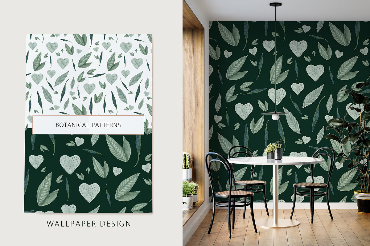 Botanical patterns, a Pattern Graphic by Design X0 (Photo 8 of 11)