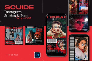 Hype Instagram Template - Scuide