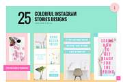 COLORFUL Instagram Stories, a Social Media Template by NordWood (Thumbnail 2 of 10)