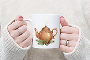 Cozy Christmas Winter Clipart Bundle, an Illustration by designcity5 (Thumbnail 4 of 5)