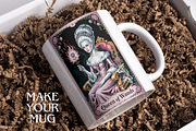 Gothic Pink Tarot Cards Deck, an Object Illustration by Mugio (Thumbnail 4 of 6)