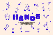 Hands Vector Illustration Set, a Person Illustration by dicreate (Thumbnail 1 of 10)