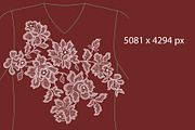 Lace seamless patterns, cliparts., a Pattern Graphic by Ajuga (Thumbnail 2 of 8)