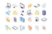 Isometric icons for business, an Outline Icon by Boyko Pictures (Thumbnail 6 of 8)