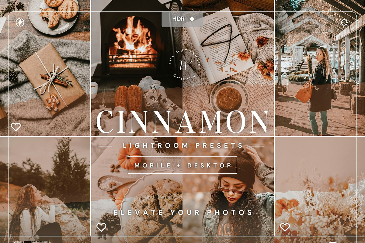 15 Fall Lightroom Presets, a Preset Add-On by TheWayfarerShoppe (Photo 1 of 7)