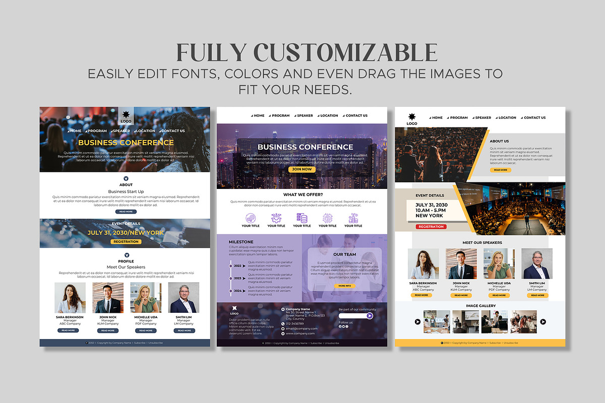 Canva Email Newsletter Template, a Marketing Template by Oshin Design (Photo 2 of 4)