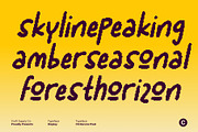 CS Racons Pixel, a Handwritten Font by Craft Supply Co. (Thumbnail 2 of 8)