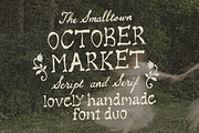 Rustic Handwritten Autumn Font Duo, a Handwritten Font by Laras Wonderland (Thumbnail 7 of 10)